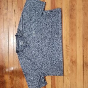 Under Armour Men's Short Sleeve Heathered Blue Tee Size XXL